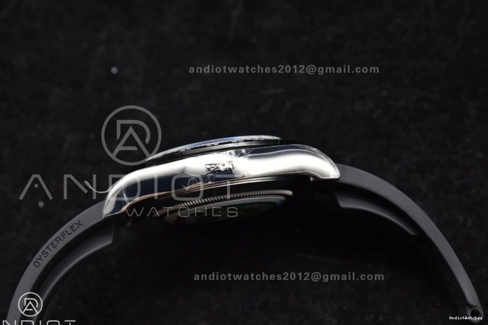 on 116519 Dial Oysterflex SA Rubber Strap BTF Best Edition Contemporary Diamonds Black 768 1:1 Daytona 0506